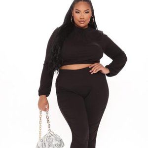 Fashion Nova "Match Me Up" Legging Set